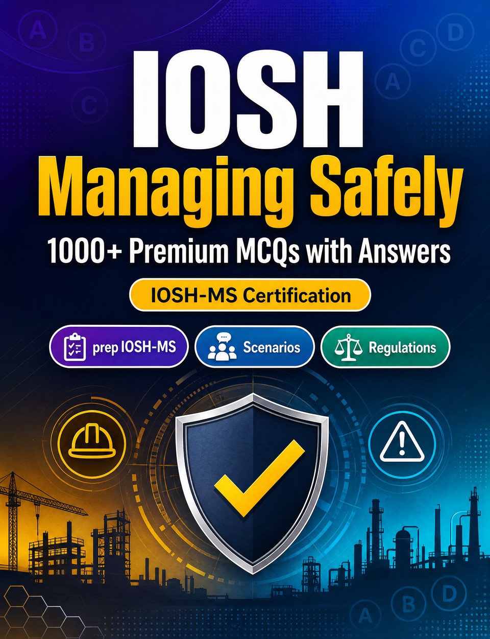 IOSH Managing Safely 2026-2027 : 1000 MCQ with Answers IOSH Managing Safely 2026-2027 : 1000 MCQ with Answers — Test prep IOSH-MS: MCQ Syllabus, Scenarios, Regulations, Professional standards and mock papers to pass